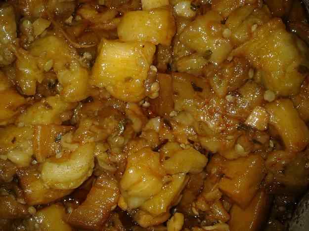 Albergínies amb aromes