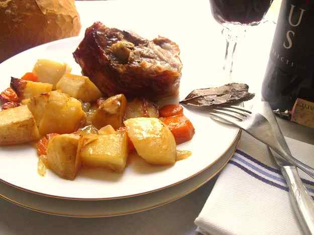 Espatlla de be al forn