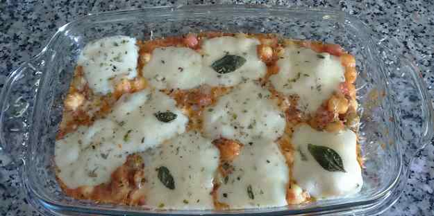 NYOQUIS AMB TOMÀQUET I MOZZARELLA