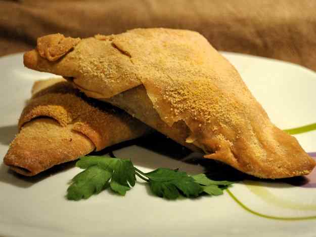 Triangles de pollastre i bolets 02