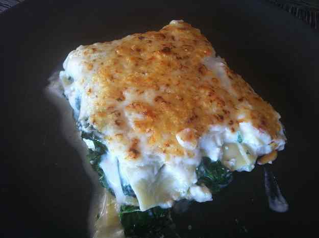 Lassanya d'espinacs i mató (26/88)