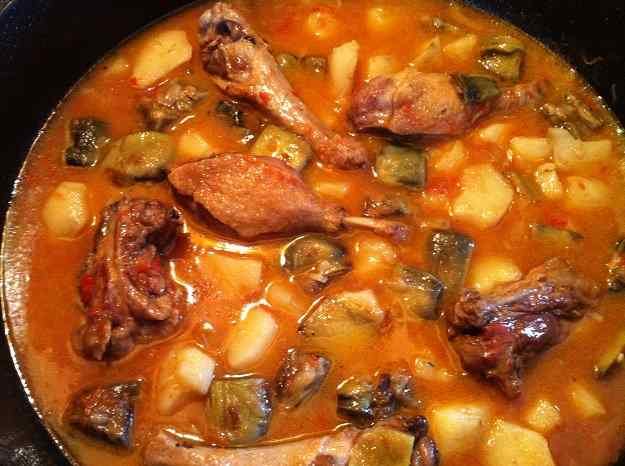 Anec amb carxofes i patates (122/130)