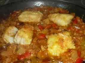 Bacallà amb sanfaina 03