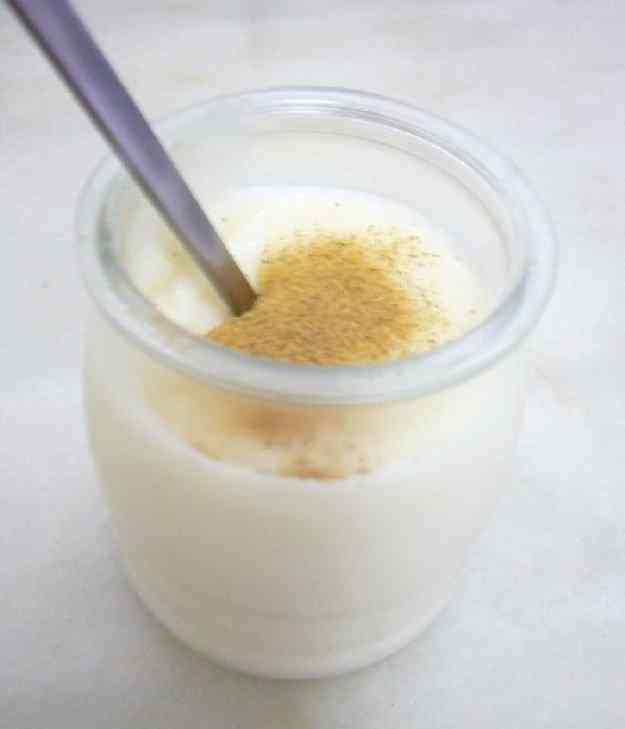 La primera: menjar blanc!