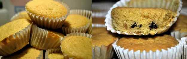Muffins de castanyes i xocolata