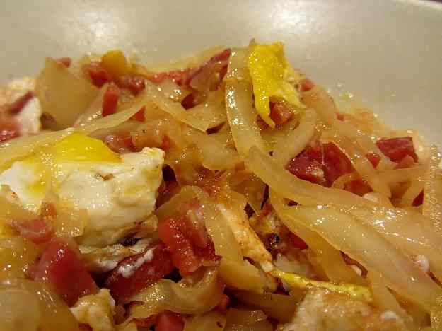 Col de cabdell amb pernil