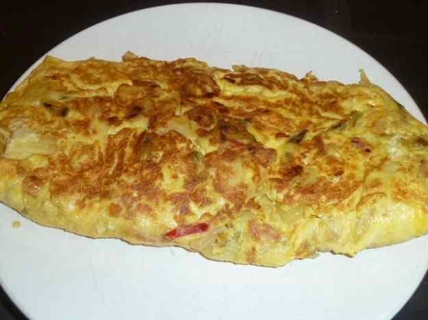 Truita de patates a l'estil de Navarra