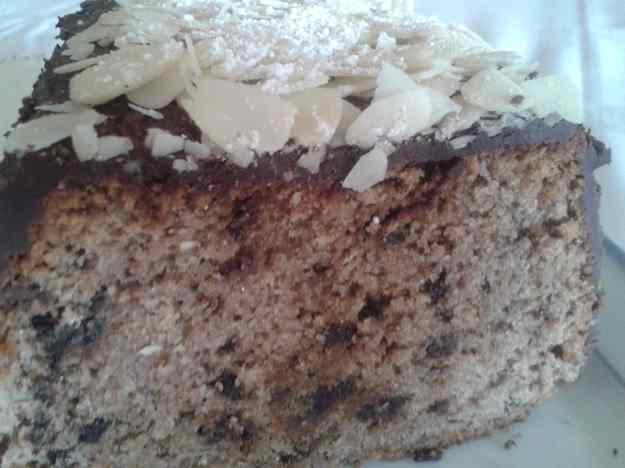 Pastis de xocolata i ametlles