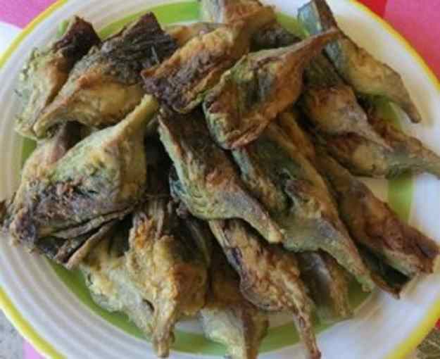 Carxofes fregides amb alls