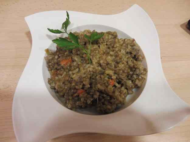 LLENTIES AMB ARROS I VERDURES