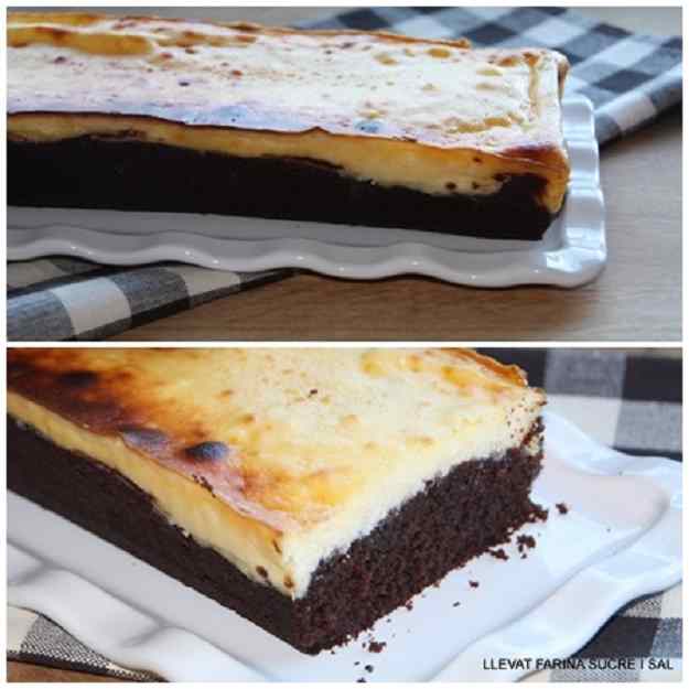 BROWNIE & CHEESECAKE