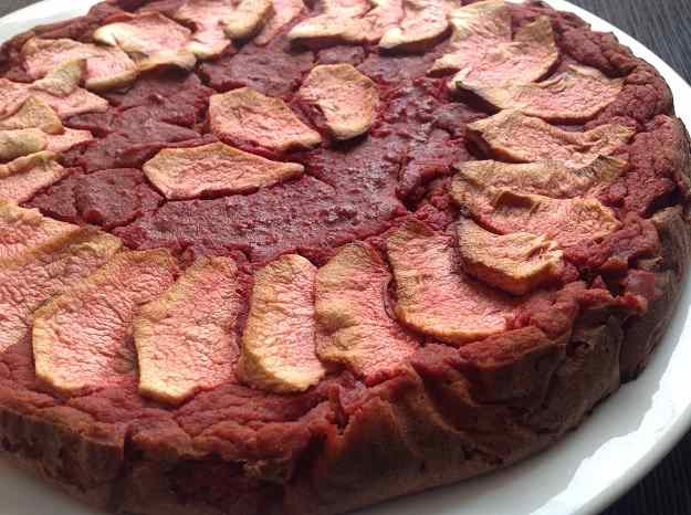 "Tarta" de remolatxa