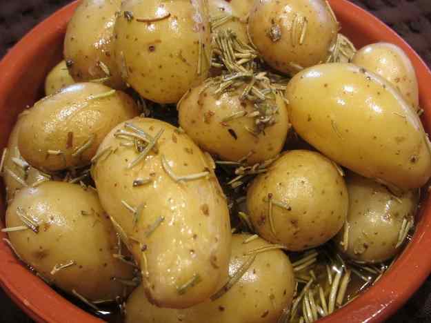 Mini patates al romaní