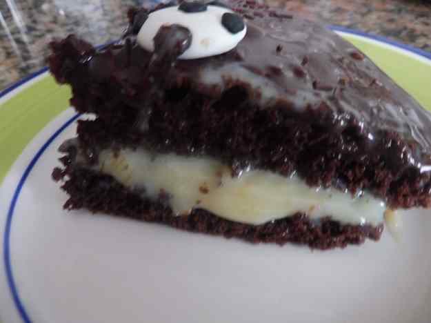 PASTIS DE CACAU I LLET CONDENSADA