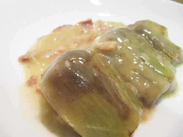 Carxofes amb bacon 01