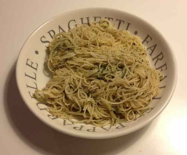 Espagueti a les “fines herbes”