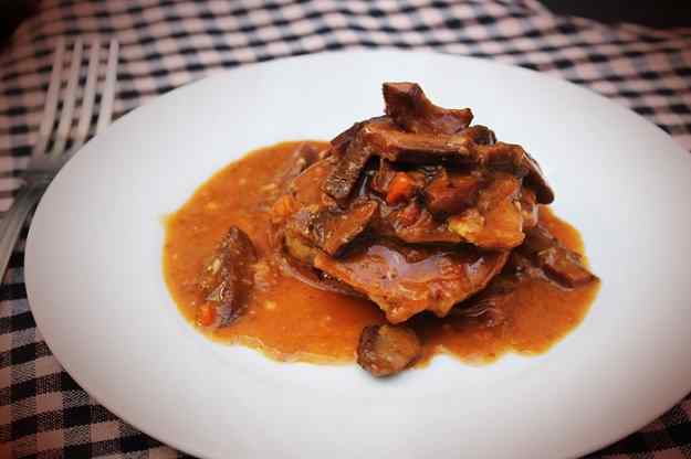 Fricandó amb rovellons