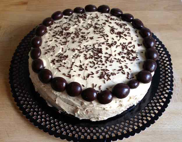 Recepta: Pastis de cafè, nous i xocolata