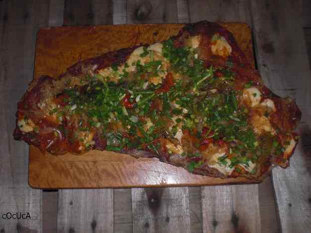 Matambre a la pizza Fugazzetta